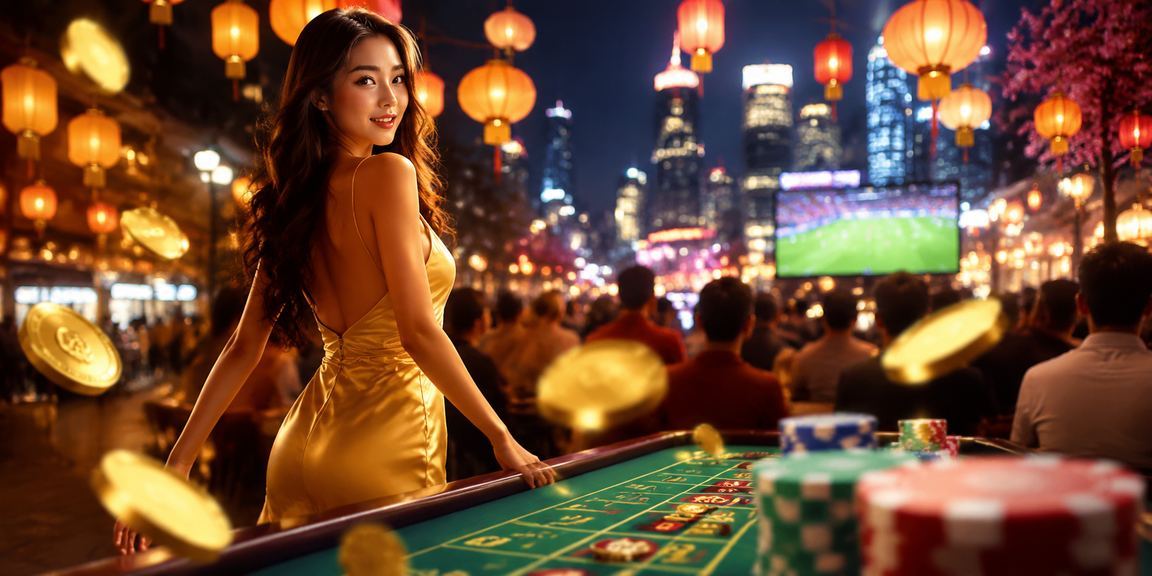Không khí giải trí về đêm tại TP.HCM với người chơi tham gia baccarat qua điện thoại tại chợ đêm